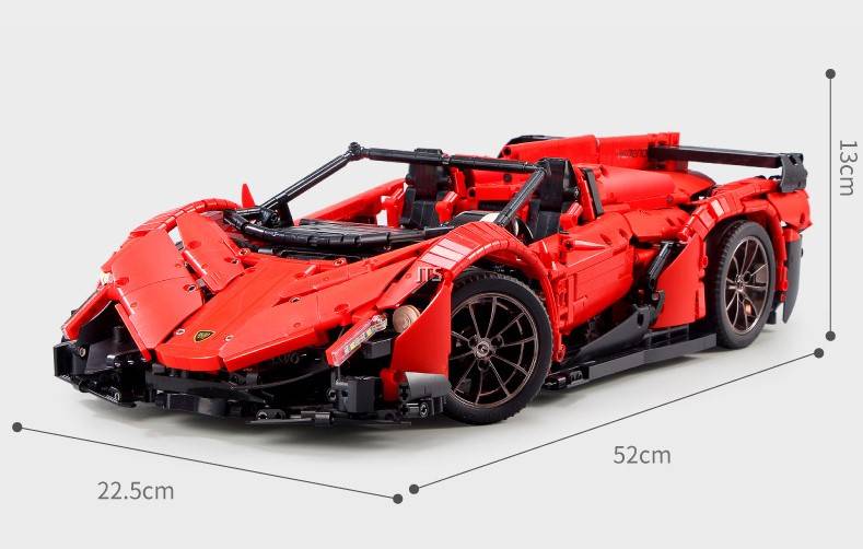 Jerry S Toy Store Jts Mould King 13079 Lamborghini Veneno Roadster 1 8